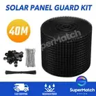 Solar Panel Bird Proofing Kit Critter Guard Roll Steel Wire Mesh Fence Fasteners