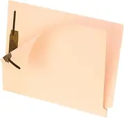 Pendaflex® Smart Shield™ End-Tab Fastener Folders, Letter Size, Manila, Pack of 50 Folders