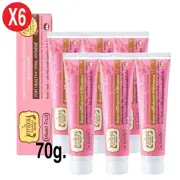 6X Tepthai Herbal Toothpaste Mixed Fruit Flavor Reduce Bad Breath Tartar 70g.