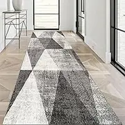 Soft Runner Rugs for Bedroom Hallways, 100-600cm Area Rug Non Slip for Bedside Dorm, Long Carpet Runner for Nursery Living Room, Floor Door Rug and Mat(80x350cm)