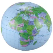 Inflatable Toy Globe Tellurion Training Geography Map Balloon Water Ball 40 J8T2