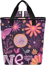 Purple Blue Coral Reefs Jellyfish Cooler Bags 36 Cans Lightweight Insulated Coolers Soft Insulated Tote Backpack for Travel