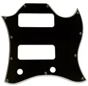Custom For Gibson SG P90 Route Without Pickup Mounting Holes Pickguard,Black