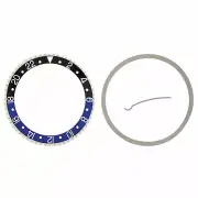 Bezel & Insert For Rolex GMT Master 2 16700, 16710 16760 16718 Batman Black Blue