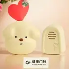 Wireless Doorbell Waterproof Self-Powered Doorbell Cute Doorbell for Home Office