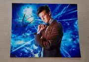 Dr Who Matt Smith Signed 8 x 10" photo