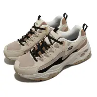 在飛比找Yahoo奇摩購物中心優惠-Skechers 休閒鞋 D Lites 4 奶茶色 黑 男