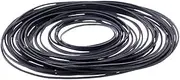 Transmission Belt 30Pcs 1x1mm Mix Cassette Tape Belt Assorted Common Belt Pro for Walkman for DVD Drive for Recorders for CD-ROM Video Machines V-Belt