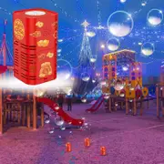 Portable Bubble Machine Automatic Bubble Machine For Outdoor Indoor Parties Celebrate The New Year 100ml