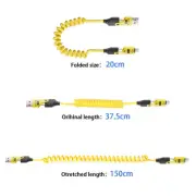 4 in 1 USB C Cable Fast Charging & Data Sync Multi Silicone Charger Cord 65W+27W