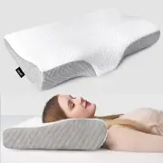 ZAMAT Contour Memory Foam Pillow for Neck Pain Relief, Adjustable Ergonomic C...