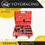 28Pcs Universal Radiator Pressure Tester Type Cooling System Leak Detector AUS