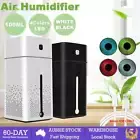 Air Humidifier Ultrasonic Mist Oil Ultrasonic Aroma Diffuser Purifier LED Light