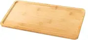Lmyit Wood Tray,Drink Holder Serving Platter Wood | Elegant Dinner Server Tray Snack Serving Board for Coffee Candle Bread