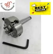 4 jaw Independent Mini Lathe Chuck 70 mm With MT 2 Shank Arbor Premium a1 qualt.