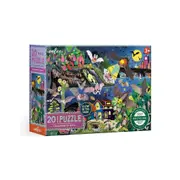 20pc eeBoo Jigsaw Puzzle 28x38cm Cauldron of Bats Play Educational Game 3+