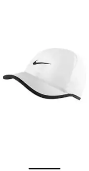 Nike Aerobill Featherlight Dri-Fit White Unisex Running Tennis Cap CI2662-100