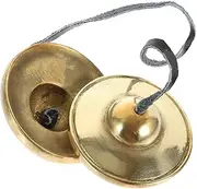 Yardwe Cymbals for Meditation and Yoga Percussion Instrument Beautifully Crafted Finger Cymbals for Adults present for Music and Zen Enthusiasts