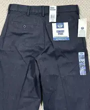 NEW Dockers Comfort Khakis Mens 30x29 Alt. Relaxed Fit Pleat Cuffed Chino Pant