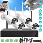 Full 1080p Home Security Camera System Outdoor Indoor, 3MP-Lite CCTV DVR