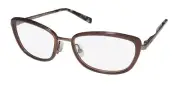 NEW MAX MARA 1234 GLASSES BROWN 53-17-135 FULL-RIM CAT EYE PLASTIC DOA WOMENS