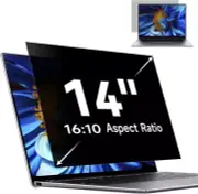 Laptop Privacy Screen 14 Inch Aspect 16:10, Removable Anti Glare Blue Light