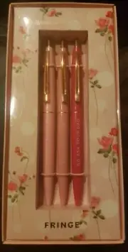 Fringe Mom Roses Ink Pens Set Of 3