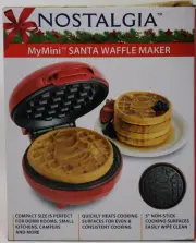 My Mini Santa Waffle Maker, Red