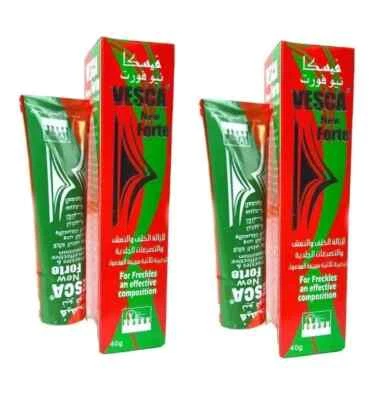 1X VESCA New Forte Cream 40 GR For Freckles an effective composition كريم فيسكا