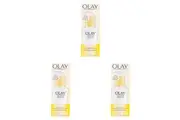 3x Olay 75ml Moisturising Lotion SPF25 Broad Spectrum w Aloe Green Tea Extracts