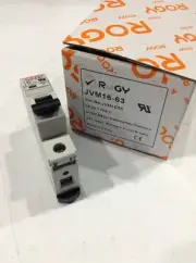 JVM1C03 Rogy Din Rail Circuit Breaker UL Listed 1P 3A 277V (New) Box Of 12