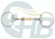 Double Jointed Eggbutt Snaffle Sweet Copper Link Eggbut Bit