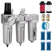 1/2" NPT Industrial Grade 3 Stage Air Drying System - Particulate Filter, Coales