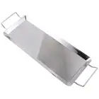 Stainless Steel Bakeware Outdoor Barbecue Grill Plate Griddle Pan