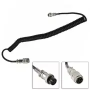 HAM/CB Radio Microphone 8 Pin Mic Extension Cord Male To Female For YAESU For