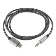 USB C to 3.5mm Male Aux Jack Cable Type C to 3.5mm TRS Headphone Cord 3.3ft Grey