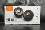 Creative Pebble V3 2.0 USB-C Desktop Speakers | Brand New