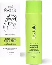 Fo.xtale Exfoliating Face Toner with 5% Lactic Acid for Pore Tightening & Gentle Exfoliation, Alcohol Free Toner for Glowing Skin, For All Skin Types, Men & Women, 150 ml