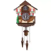 Kendal Wall Clock Handcrafted Wood Cuckoo Clock Large with Dog House Decoration