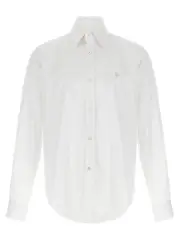 [Mcqueen] Mcqueen-Skull Camicie Bianco-Uomo 39.5cm White