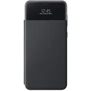 Samsung Smart S View Wallet Cover for Galaxy A33 (Black)