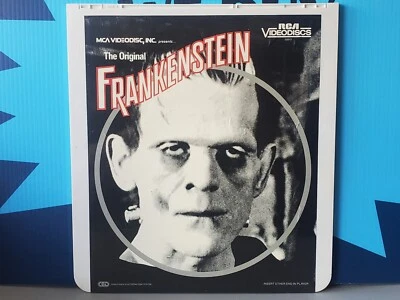 Frankenstein CED NEW RCA Videodisc 1931 Universal Horror Boris Karloff Whale OOP