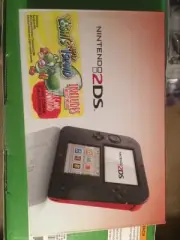 Nintendo 2DS Red Console with Yoshis New Island Game Brand New