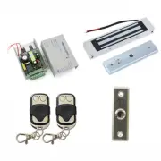 Door Access Control System, Electric Magnetic Lock+ 2x Wireless Remote Controls