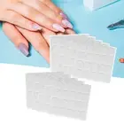 10pcs Manicure Glue Tape Double-sided Portable Clear Jelly Gel Press on Nails