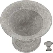 HANABASS Rustic Vintage Metal Vase Elegant Flower Arrangement Container for Home Office and Shop Decor Unique Antique Style Tabletop Decoration for Dried Flowers