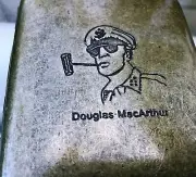 MacArthur Cigar Cigarette Tobacco Case Pouch Box Wallet Purse Vintage Gift AU