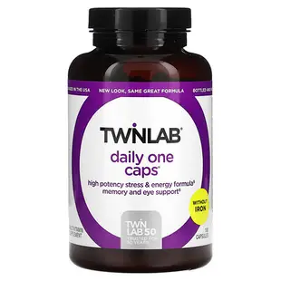 [iHerb] Twinlab Daily One Caps，無鐵，180 粒膠囊