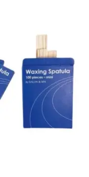 Salon & Spa Waxing Spatula Mini 100 Premium Grade Precise Brow / Eyebrow Shape