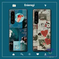 在飛比找Yahoo!奇摩拍賣優惠-現貨熱銷-索尼Xperia 1 III手機殼復古插畫索尼10
